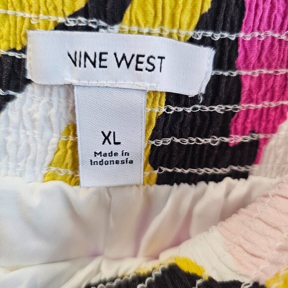 EUC-Nine West, Colorful Skirt - Picture 3 of 5